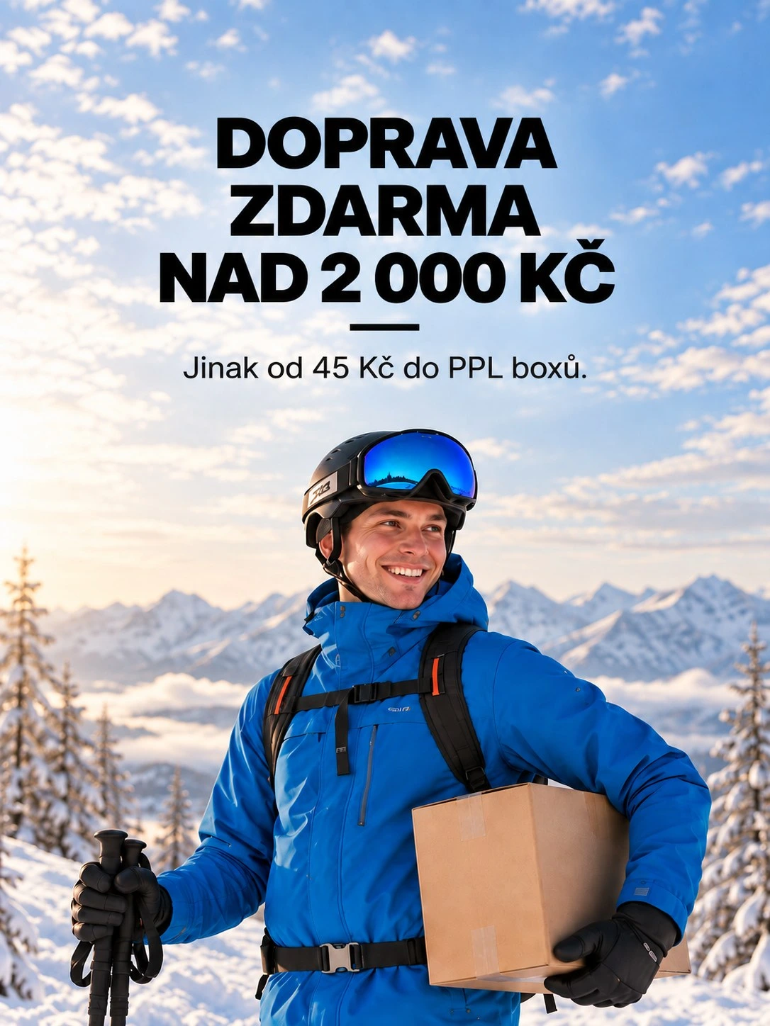 Akce PPL boxy za 45 Kč.
