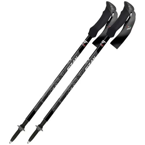 Fizan Compact MS trekové hole, Black