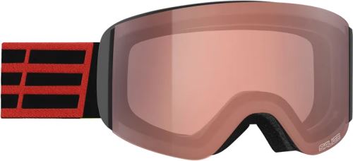 Salice 107DARW Radium junior lyžařské brýle, Black-Red