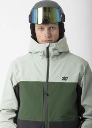 Sillerud - unisex ľahko zateplená lyžiarska bunda, Dusty Aqua XL (5)
