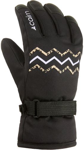 Detské rukavice Cairn Artic 3 J C-Tex, Black Leopard