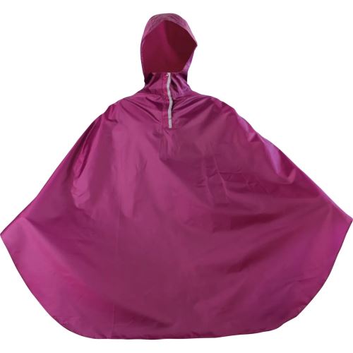 True North unisex pončo do deště, Fuchsia