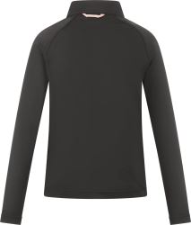 Undal - detská funkčná mikina 1/2 zip, čierna 152 (1)