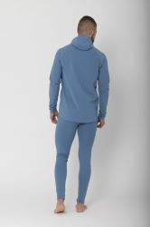 Mikina s kapucňou Undal MS, Dusty Blue (3)