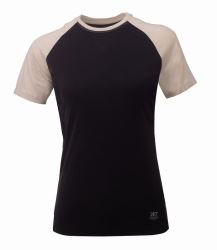 2117 of Sweden HULI dámske multišportové tričko s krátkym rukávom, čierne