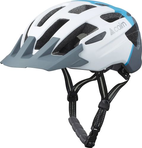 Cyklistická prilba Cairn Prism XTR II, Mat White Blue