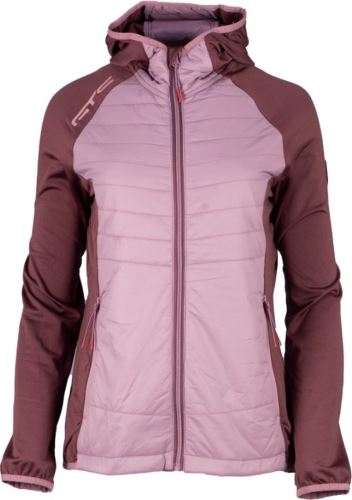 GTS404042L Dámska bunda s kapucňou, Plum