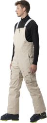 Sillerud - unisex ľahko zateplené lyžiarske nohavice, béžová XL (4)