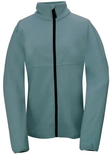 2117 of Sweden Trollebo dámska fleecová mikina s kapucňou, Dark Mint