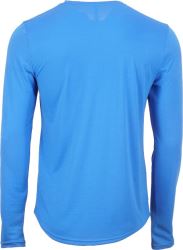 Pánske tričko RAYON L/S PRINT, modrá (1)