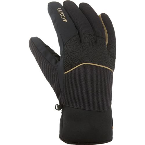 Unisex lyžiarske rukavice Cairn Alpen 3 MC TEX, Black Bronze