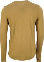 Pánske tričko RAYON L/S PRINT, olivová farba (1)