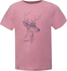 Detské tričko s krátkym rukávom True North, Pink Blush