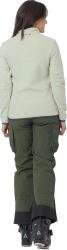 Matsdal - dámska fleecová mikina s kapucňou na 1/2 zips, Dusty Aqua XL (3)