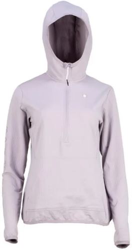 GTS300761L dámská 1/2 zip mikina s kapucí, Lilac