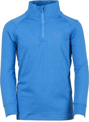 GTS213022K - Detské tričko s dlhým rukávom, 1/2 zips, modré