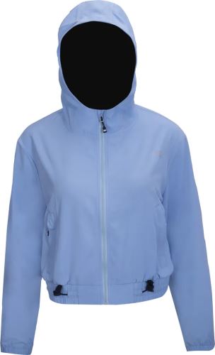 Oxide dámská bomber běžecká bunda s kapucí, Blue Bell