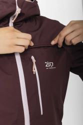 2117 of Sweden Ruskola dámská bunda, Wine Red (12)