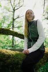 2117 of Sweden KRUPPA dámska hybridná vesta, Forest Green (8)