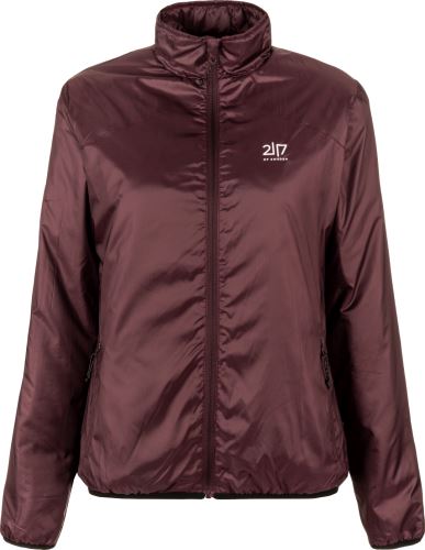 2117 of Sweden Porjus dámská zateplená bunda, Dark Plum