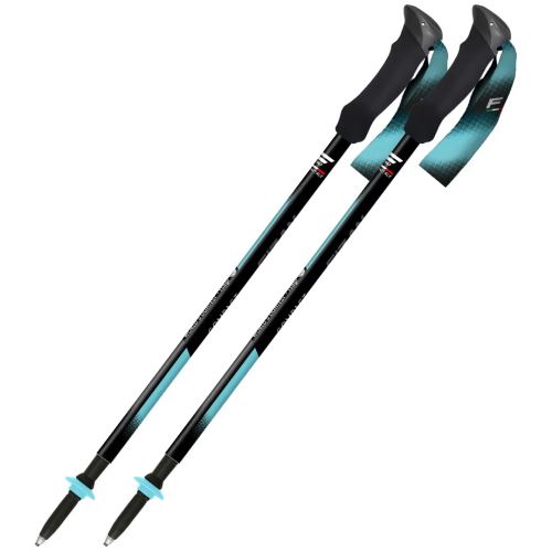 Fizan Compact Tech trekové hole, Light Blue