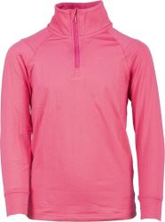 GTS213022K - Detské tričko s dlhým rukávom, 1/2 zips, fuchsiová