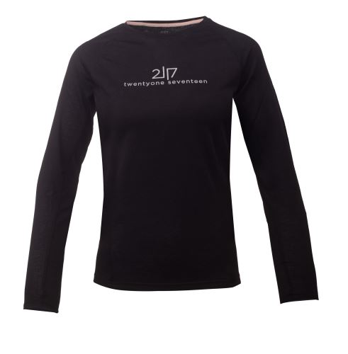 2117 of Sweden Luttra dámské merino tričko, Black