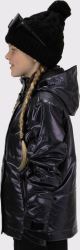 Rehall - Posh-R-jr - dívčí lyžařská bunda, Metallic Anthracite (3)