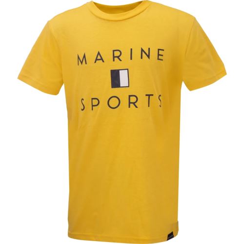 Marine pánské bavlněné tričko, Yellow