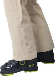 Sillerud - unisex ľahko zateplené lyžiarske nohavice, béžová XL (9)
