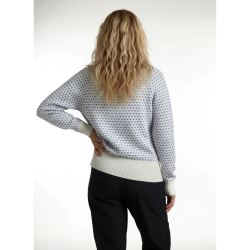 Dámsky pletený sveter True North, Off White (2)