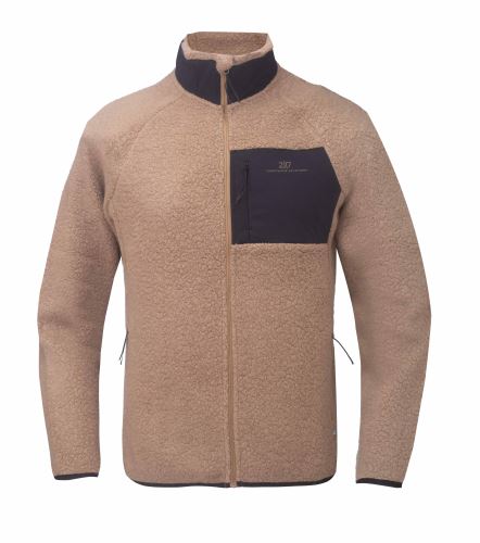 2117 of Sweden SKORD pánska mikina, kitt brown