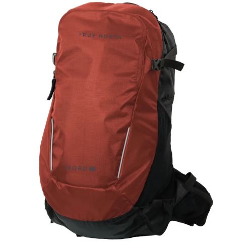 Turistický batoh True North Nord 15 L, tmavočervený