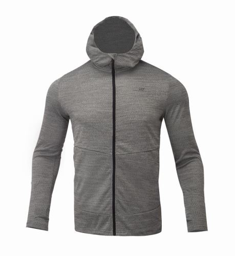 2117 of Sweden HIDE pánská powerstretch mikina s kapucí, black
