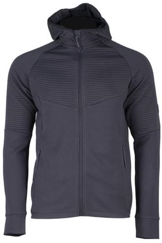 GTS407042M Pánska mikina s kapucňou Rib Hoodie, Carbon