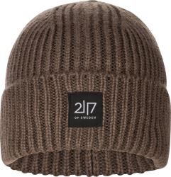 2117 of Sweden Hemse pletená zimní čepice, Coffee