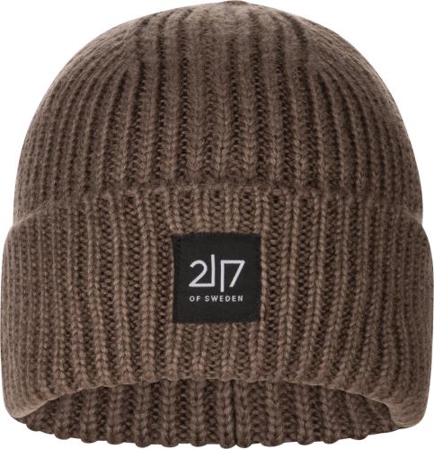 2117 of Sweden Hemse pletená zimní čepice, Coffee