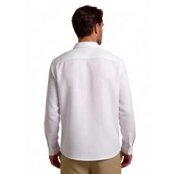 Pánska bavlnená košeľa v námornom štýle, Off White (2)