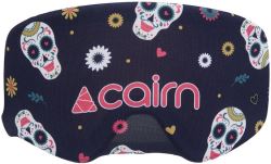 Cairn Goggle Sock obal na brýle, Emeraude Skull