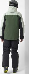Sillerud - unisex ľahko zateplená lyžiarska bunda, Dusty Aqua XL (3)