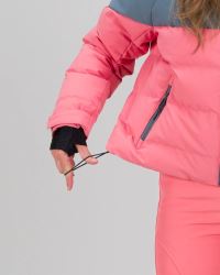 Dámska lyžiarska bunda Rehall Nady-R26, Tea Rose (7)