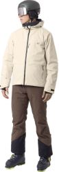 Humla - pánska ľahko zateplená lyžiarska bunda, Beige S (2)