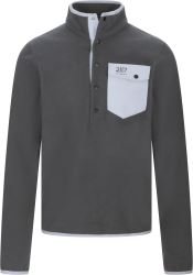 Matsdal - pánska fleecová mikina s kapucňou 1/2 zip, Ink S