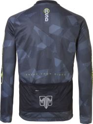 Rehall Robert-R pánské cyklo tričko s dlouhým rukávem, Steel Square Camo (2)