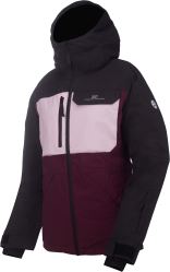 2117 of Sweden Backa dámská lyžařská bunda, Dark Plum (2)