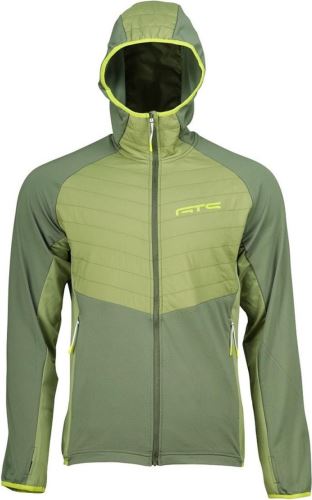 GTS 402432M pánska hybridná bunda s kapucňou, Khaki