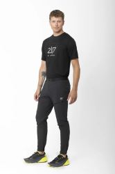 2117 of Sweden Sohl – pánske outdoorové nohavice, čierne (2)