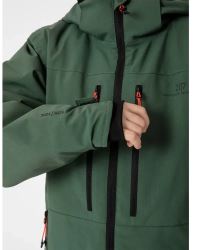 Detská lyžiarska bunda LANGAS, Forest Green (6)