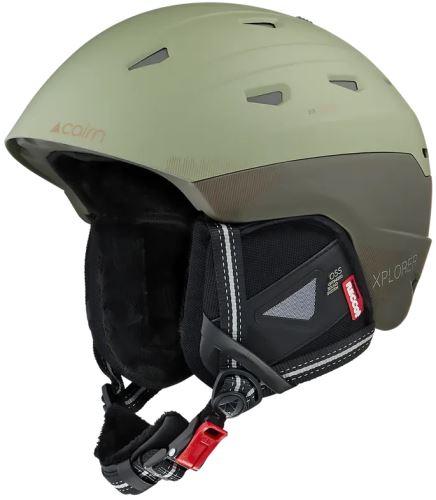 Lyžiarska prilba Cairn Xplorer Pure, Mat Khaki Bronze