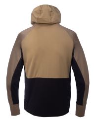 2117 of Sweden VIBO pánská outdoorová mikina s kapucí, kitt brown (1)
